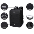Padded Laptop Compartment with iPad/Tablet / Ereader Pocket in Black Laptop Backpack